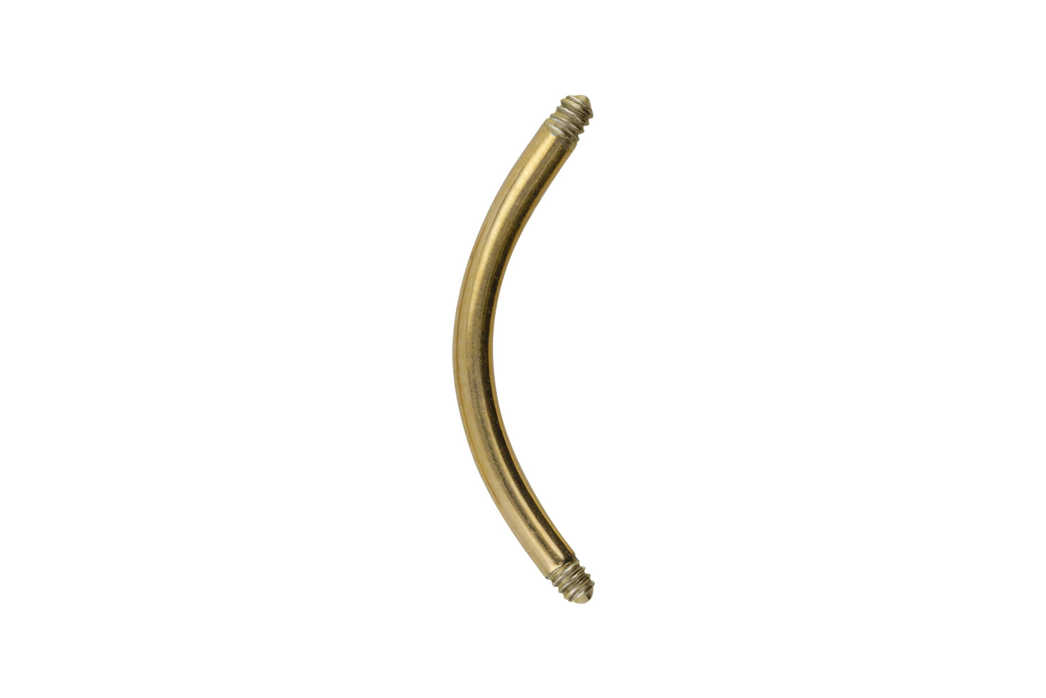 Titan Piercing Banane ohne Kugeln